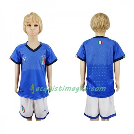 Divisa di Calcio Italia Bambino Prima 2018